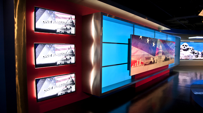 One America - National - News Sets Set Design - 8