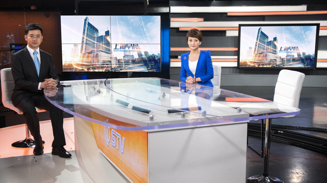 SMG-STV - Shanghai, China - News Sets Set Design - 7