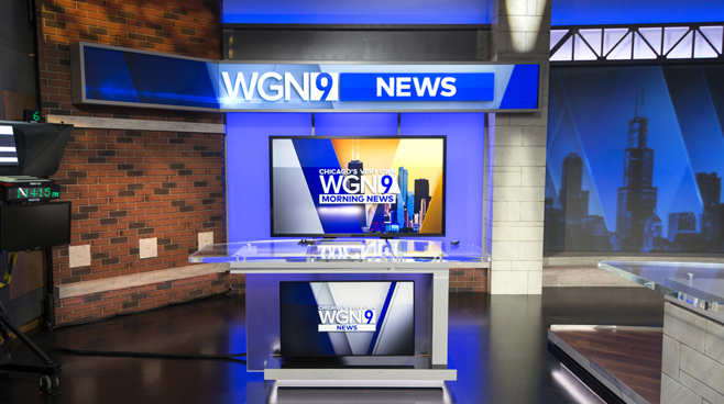 WGN - Chicago, IL - News Sets Set Design - 5