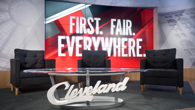WOIO - Cleveland, OH - News Sets Set Design - 19
