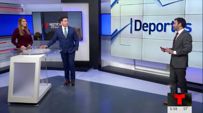 WKTB - Atlanta, GA - News Sets Set Design - 4
