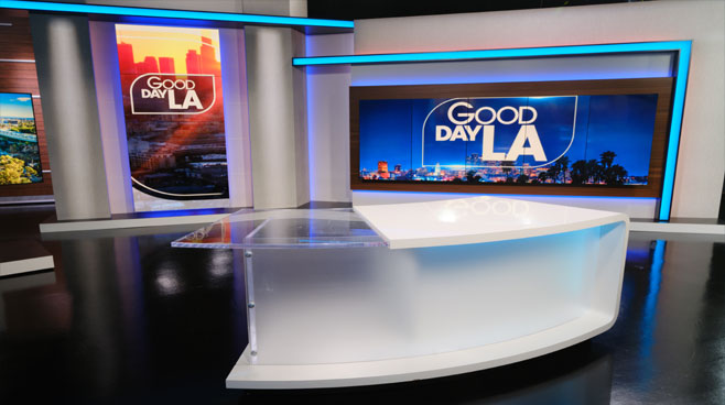 KTTV Fox 11 - Los Angeles, CA - News Sets Set Design - 10