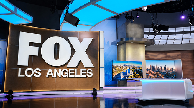KTTV Fox 11 - Los Angeles, CA - News Sets Set Design - 2