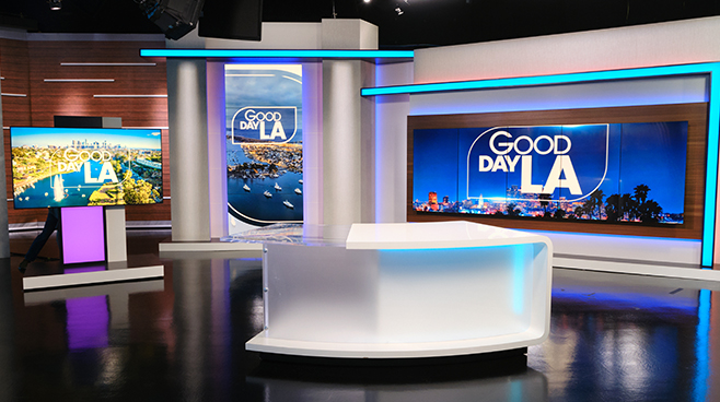 KTTV Fox 11 - Los Angeles, CA - News Sets Set Design - 9