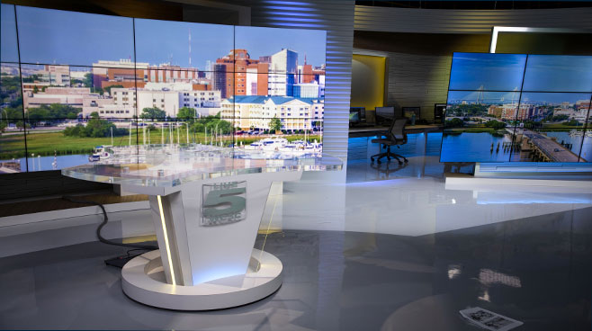 WCSC TV - Charleston, SC - News Sets Set Design - 3