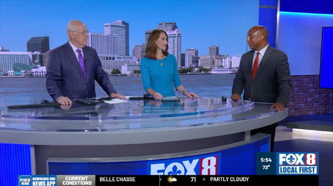 WVUE - New Orleans, LA - News Sets Set Design - 3