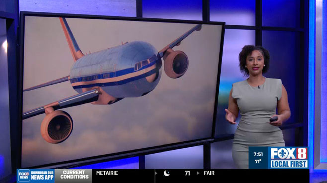 WVUE - New Orleans, LA - News Sets Set Design - 9
