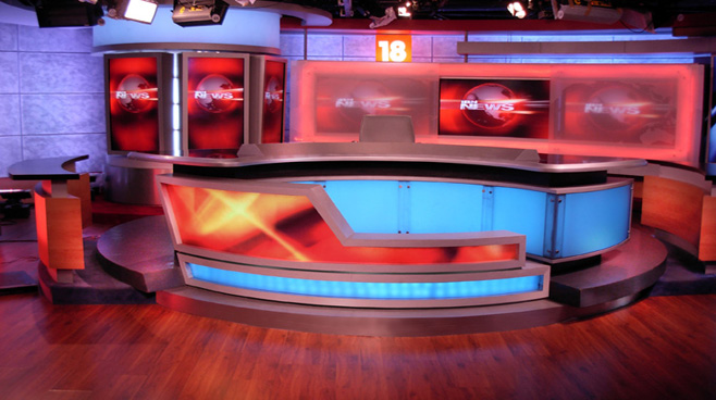 Network 18 -  - News Sets Set Design - 1