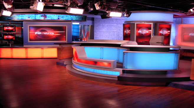 Network 18 -  - News Sets Set Design - 2