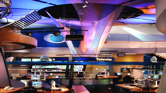 Televisa - Mexico City - Newsrooms Set Design - 3