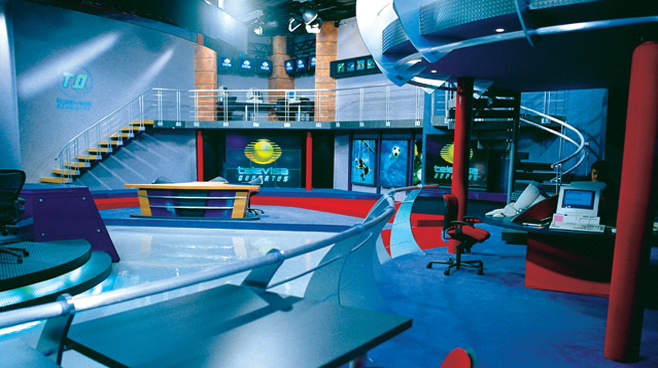 Televisa - Mexico City - Sports Sets Set Design - 2
