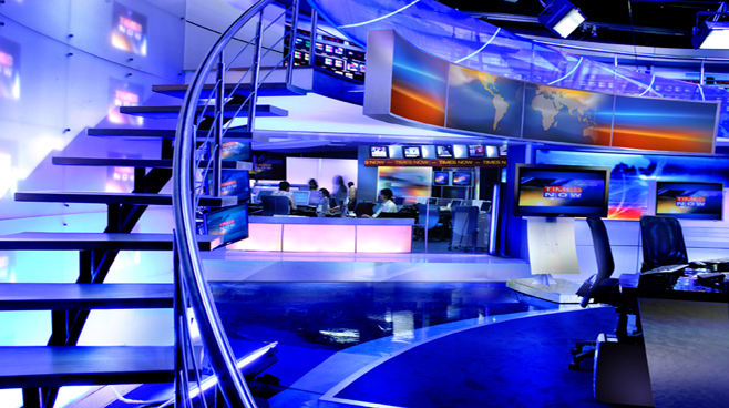 Times of India Set Design - Newsrooms - Broadcast Design ...