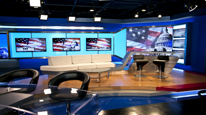 One America - National - News Sets Set Design - 7
