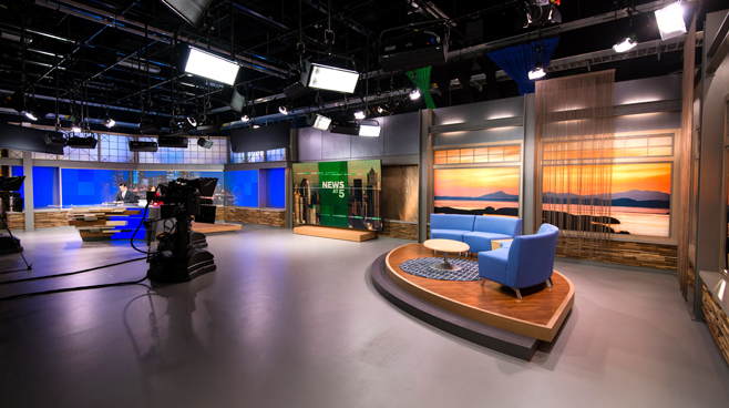 KCPQ - Seattle, WA - News Sets Set Design - 5