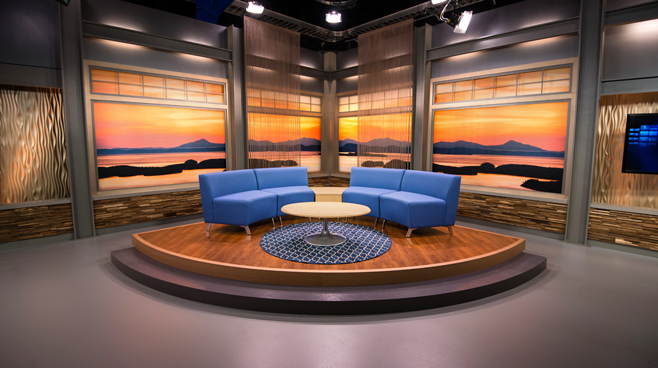 KCPQ - Seattle, WA - News Sets Set Design - 9