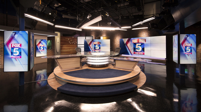 KSWB - San Diego, CA - News Sets Set Design - 1