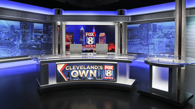 WJW - Cleveland, OH - News Sets Set Design - 1